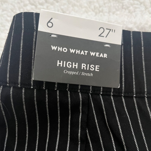 NEW with Tags ~ Women's Dress pants ~ Size 6 ~ Cropped/Stretch Fabric - Picture 3 of 6